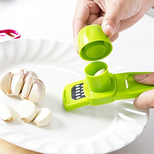 Ximimark 3 Pcs Mini Ginger Garlic Grinding Planer Slicer Multi Functional Cutter Tool - Image 2