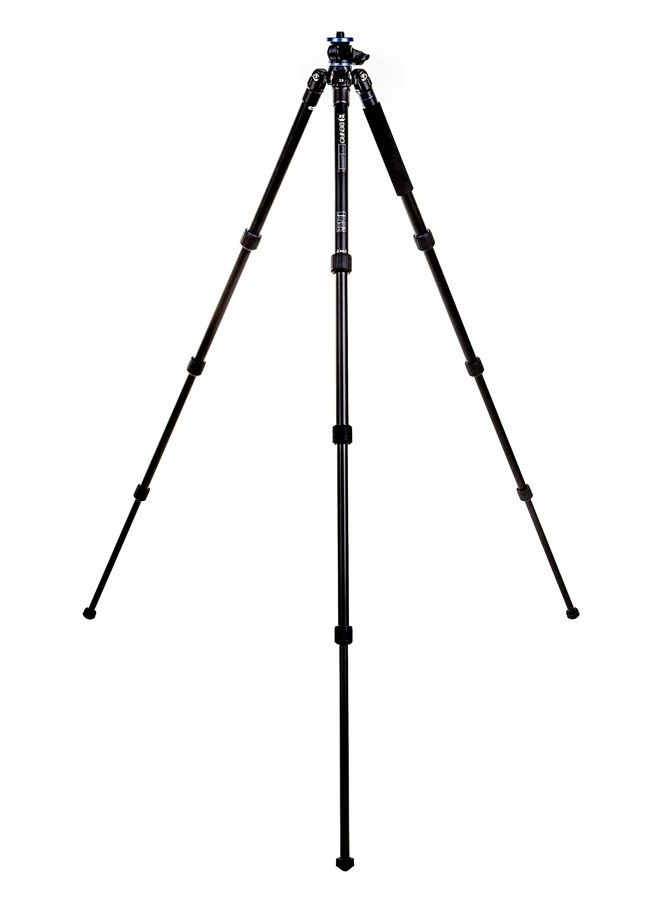 BENRO SystemGo Plus Aluminum Tripod with Monopod Converstion (FGP18A),Black