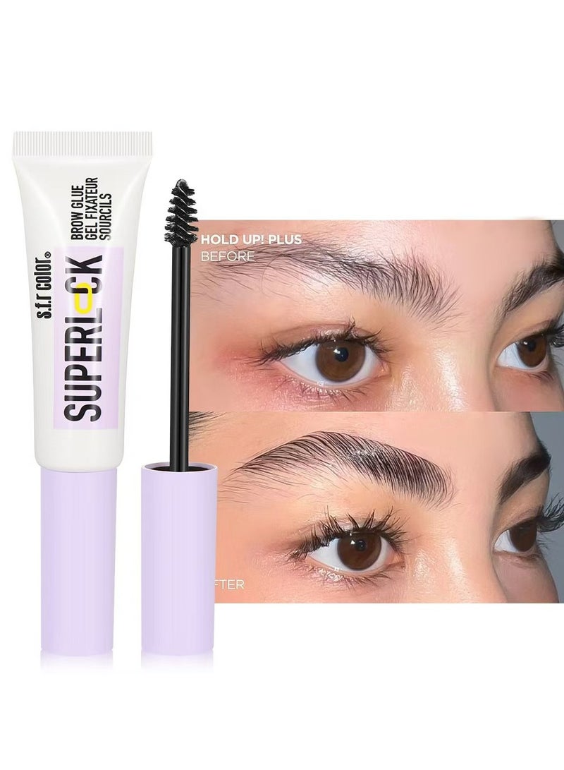 SFR New York, Super Lock Brow Glue Eyebrow Gel, Lightweight Brow Gel for Up To 24HR Hold, Clear, 1 Count - Image 2
