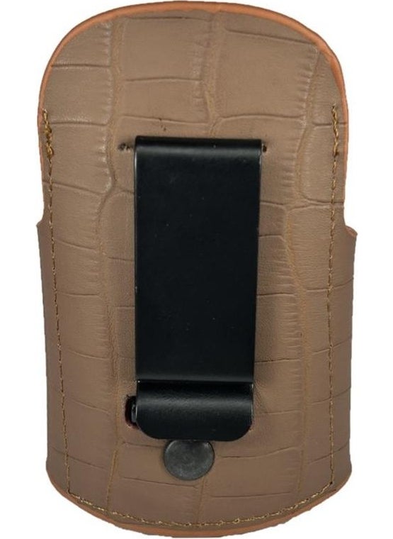 Çanta Yurdu - Genuine Leather Stethoscope Holder Organizer Holder Crocodile Tan - Image 1