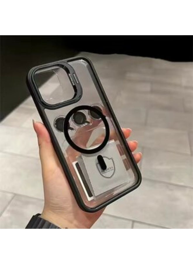 Advanced Protective Case for iPhone 15 with Kickstand and MagSafe ChargingAnd lenses to protect the camera - Image 1