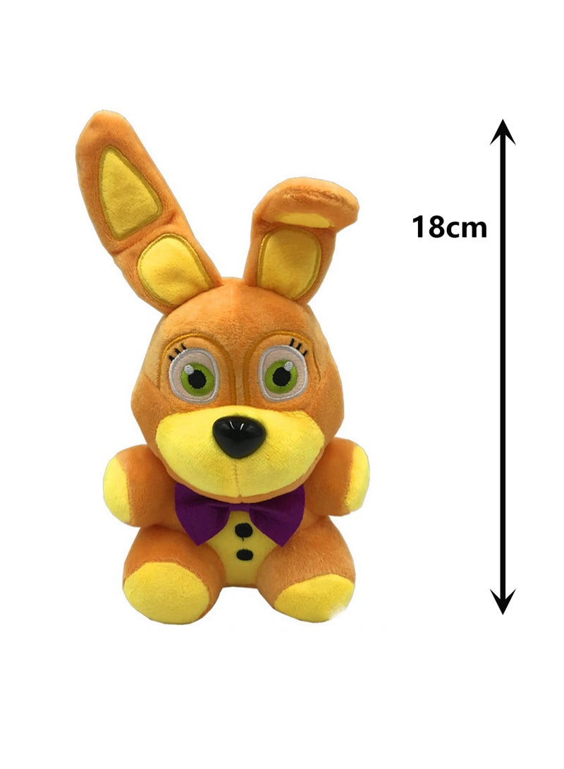 Five Nights at Freddy's Plush Toy Birthday Gift Collectible Figure - 18cm New Yellow Rabbit - Image 2