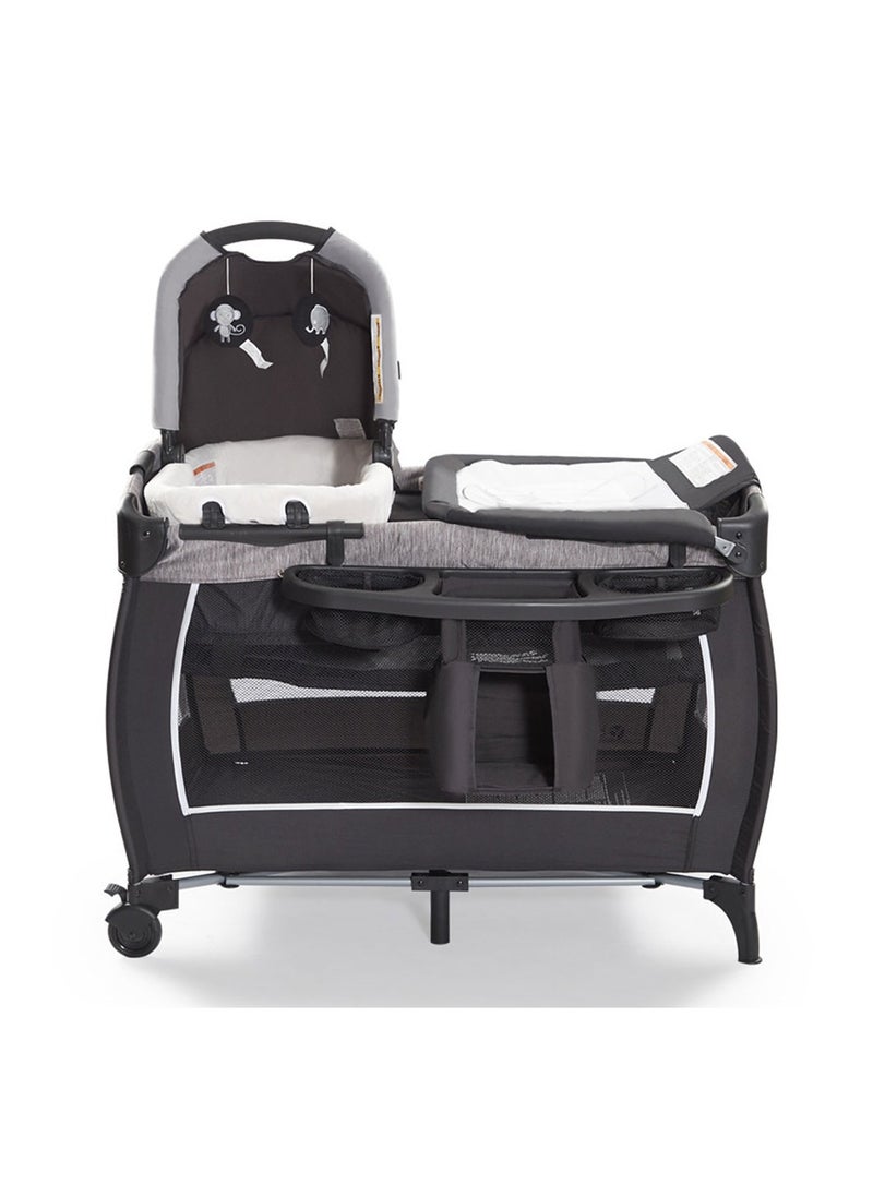 Cool Baby COOLBABY Baby Bed Portable Game Bed Mobile Multifunctional Baby Bed Newborn Basket Splicing Bed Foldable Playard for Baby Toddler  - Image 2