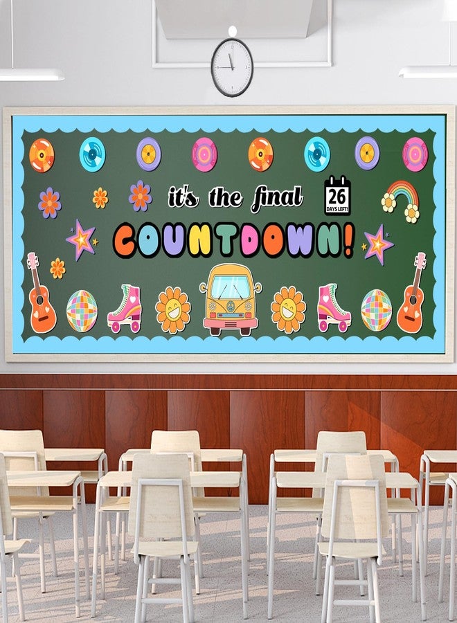 LioNergy End of The Year Classroom Bulletin Board Decoration Countdown to Summer Bulletin Board Kit It’s The Final Countdown Paper Cutouts for Classroom Home Office School Wall Door Party Decor - Image 5