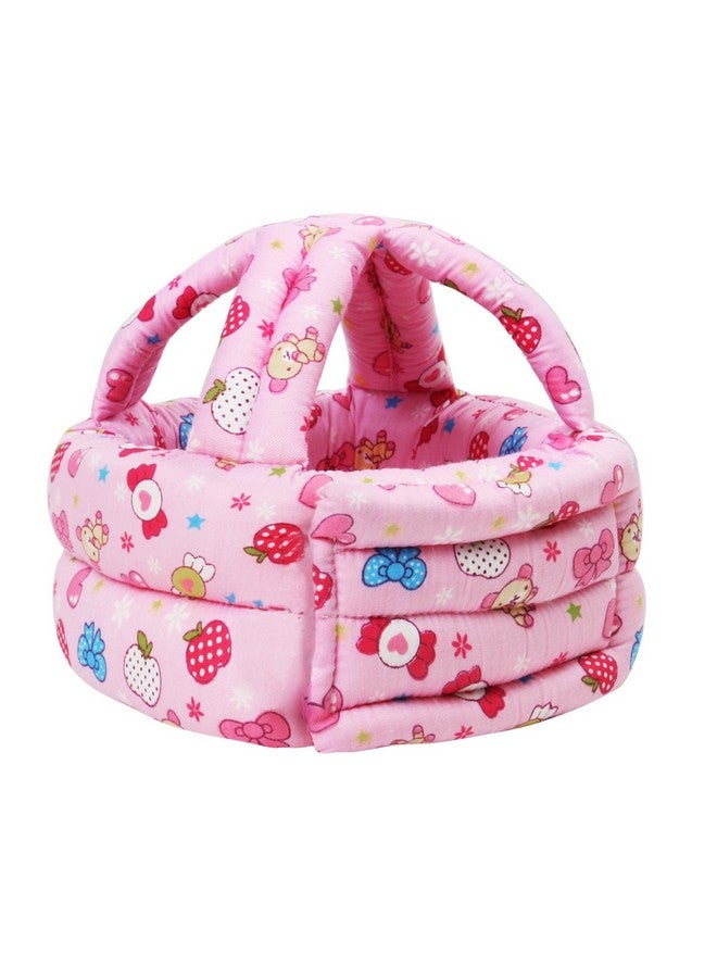 FLYPARTY Adjustable Infant Baby Toddler Protective Hat Helmet Safety Cap (Red Sweets) - Image 5