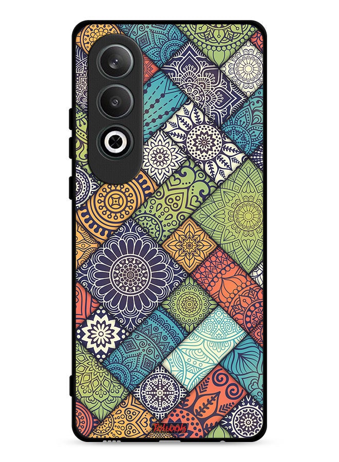 Tolwak Oppo K12 Plus 5G Protective Case Cover Mandala Pattern  - Image 1