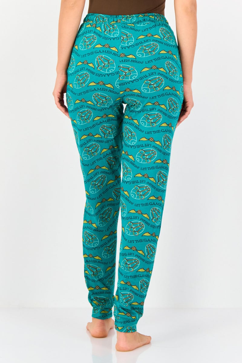 zivame بيجامة نوم نسائية بطبعة شاملة من هاري بوتر × زيفام، متعددة الألوان - Image 4