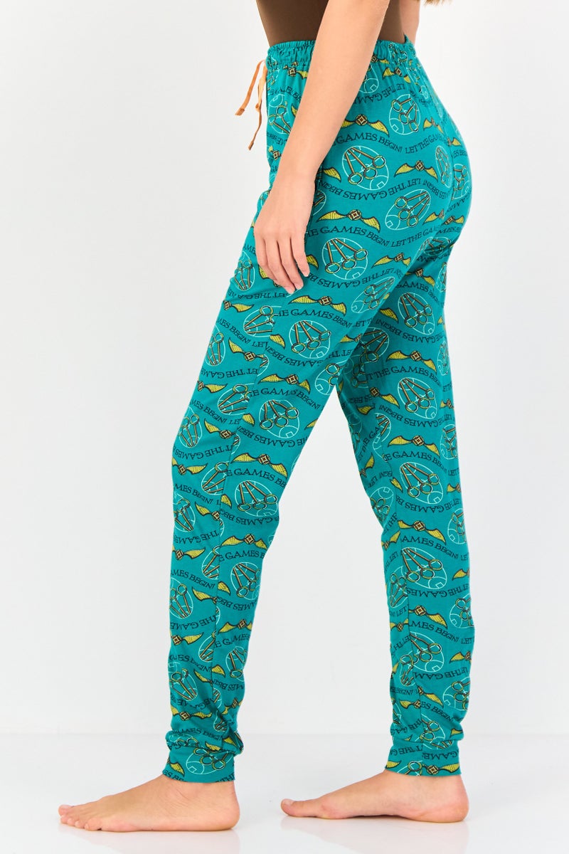 zivame بيجامة نوم نسائية بطبعة شاملة من هاري بوتر × زيفام، متعددة الألوان - Image 3