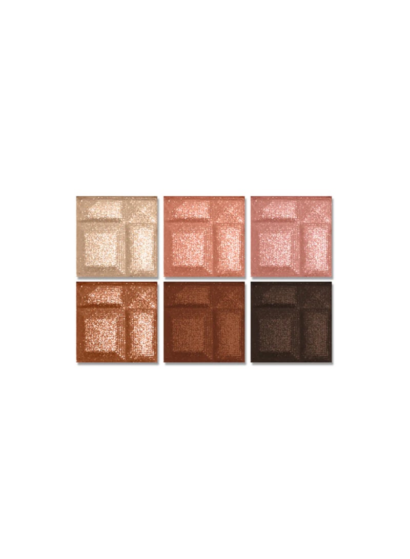 L.A. Colors 6 Color Eyeshadow Earthy - Image 2