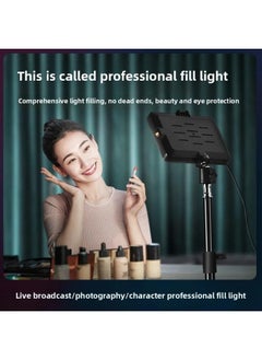 Generic Supplementary Light Special Small Desktop Lighting For Live Photography Indoor Photo Layout Soft Light Professional Led Square Light-Specifications:Large Three-color Dimmable Soft Light-desktop Retractable  - Image 4