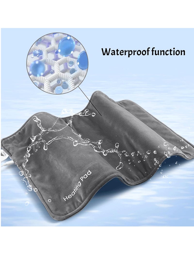 general USB Heating Pad Back Neck Shoulder Heating Pad 30 x 60 cm USB Heating Blanket Heating Blanket with Rapid Heating Technology Safety Heating Pad Washable Heating Pad - Image 4