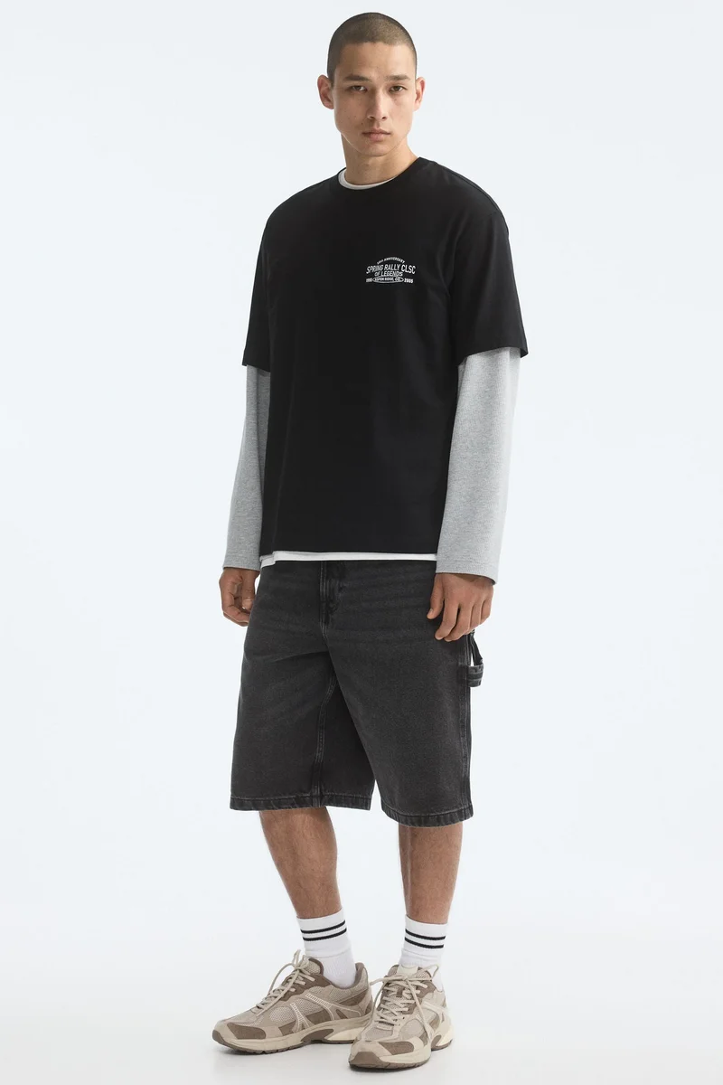 H&M  Relaxed Fit T-shirt for Men | Best Price UAE