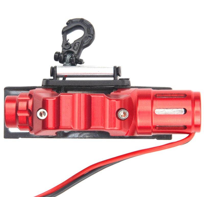 Vgoohobby RC Car Winch Simulation Winch w/Steel Wire Compatible with Traxxas TRX4 Axial SCX10 90046 D90 Redcat Gen8 HSP 1/10 RC Crawler Car - Image 4