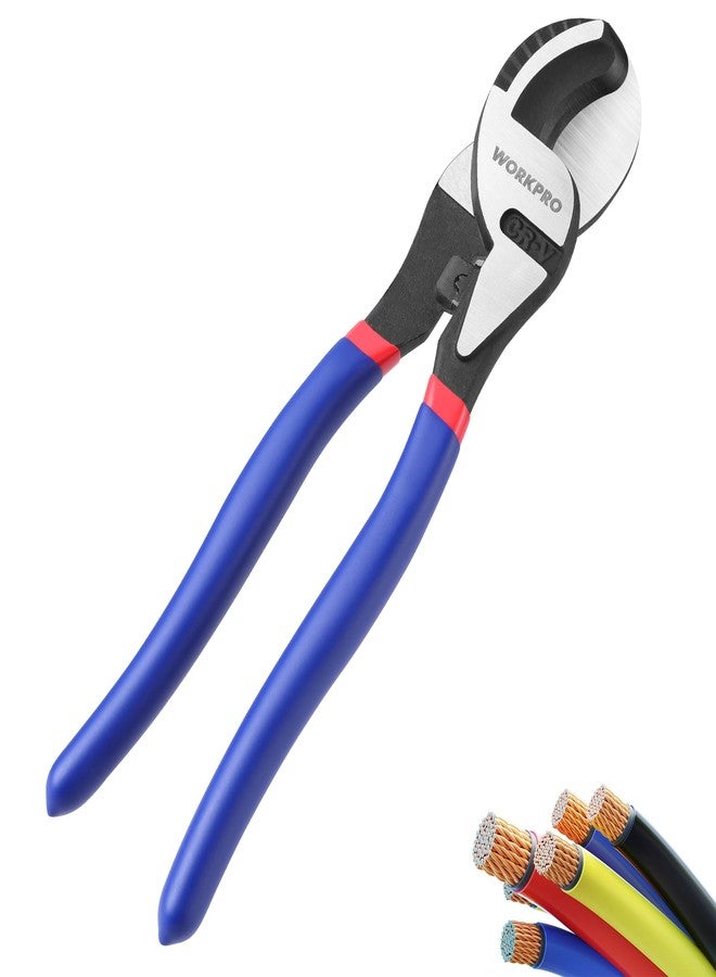 WORKPRO 9-1/4 inch High Leverage Cable Cutter, Heavy Duty Wire Cutter for Aluminum, Copper, Wire, and Communications Cable - Image 1