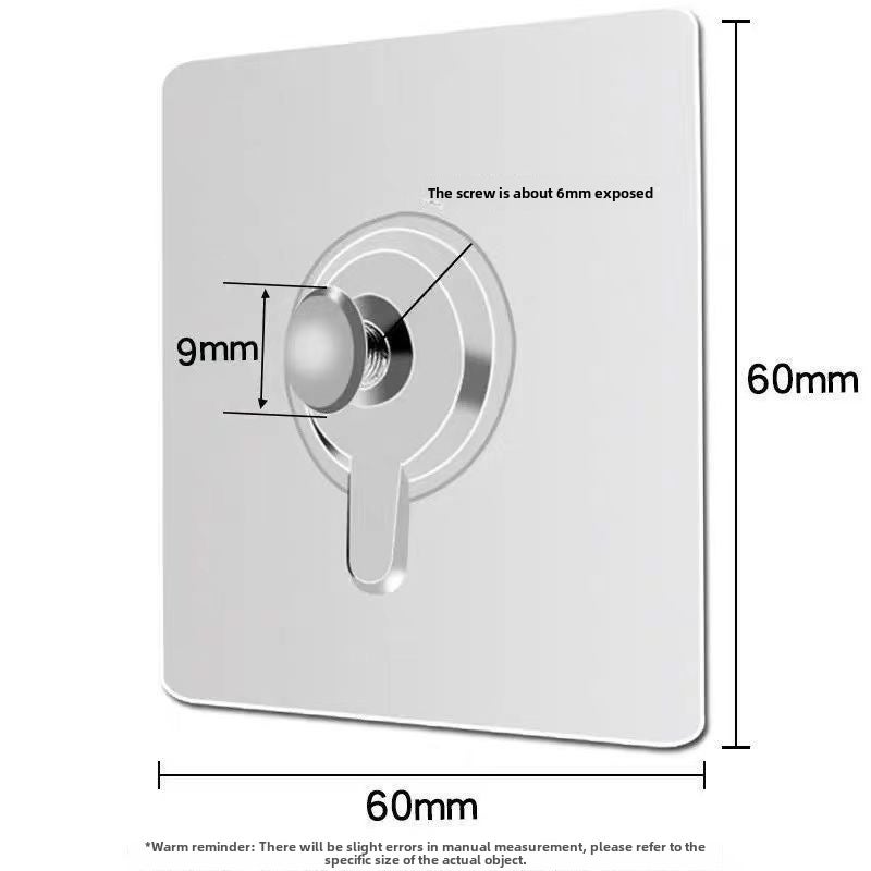 Adhesive Frame Hangers No-Drill Wall Hooks 6*6 photo frame stickers [75 silk foreign trade quality]] 