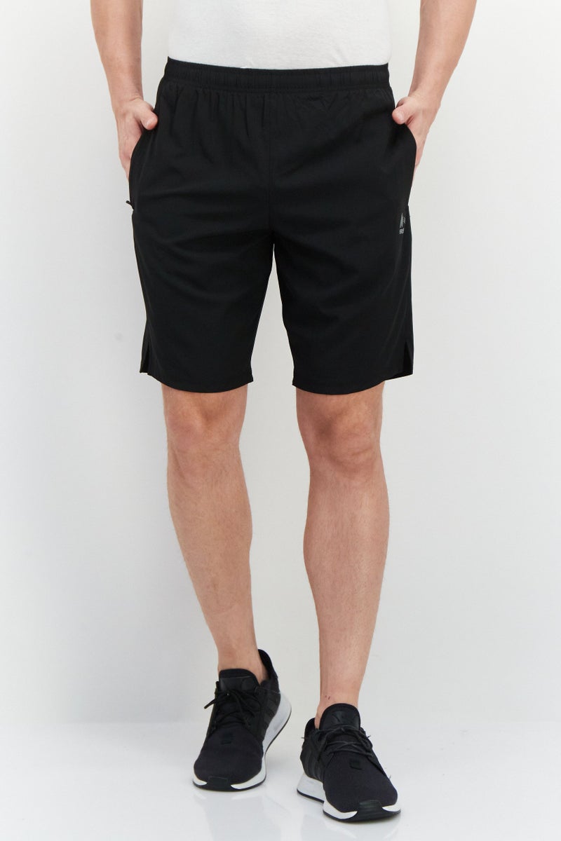 RBX شورتات تدريب رياضية للرجال، أسود - Image 1