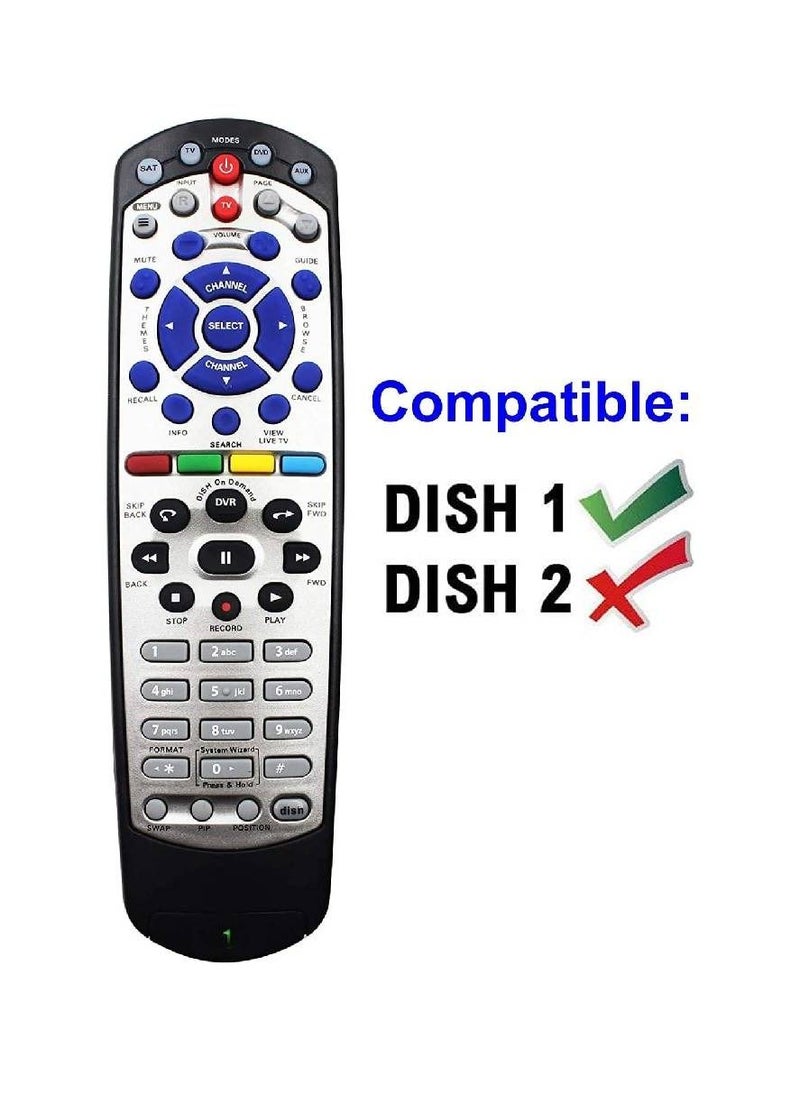 GENNEXT - Universal Replacement Remote Control Compatible for Dish Network 20.1 IR Remote Control TV1 - Image 1
