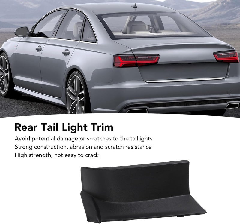 Economical varied design options Keenso ABS Tail Lamp Cover, Rear Tail Light Trim with Stable Structure, Outer Set for Vehicle Maintenance, Modification, and Protection (4G C7 2015-2018, Left: 4G5945253) Upgraded general material - Image 3