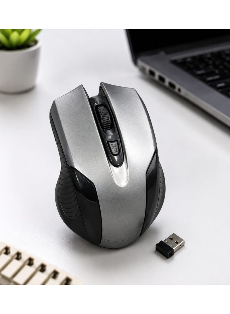 2.4GHz Wireless Mouse 1200 DPI – USB Optical Mouse with Stable Connection for Laptop & Desktop PC - Image 2