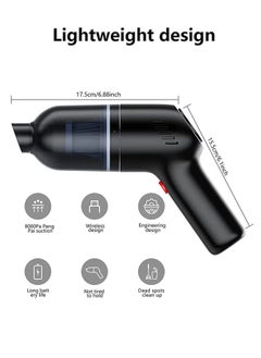 Portable Rechargeable Handheld Mini Vacuum Cleaner - Cordless, Compact, and Ideal for Car Cleaning - pzsku/Z1A836E6E0EF49FFAF5A7Z/45/_/1702902574/99b9a6d5-99f2-4e05-a211-d0b4c45578e5