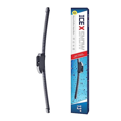 ICEXSNOW 13" Rear Windshield Wiper Blade Replacement for Alfa Romeo Stelvio 2022-2018 Jaguar E-Pace 2020-2018 Kia Forte 2018-2014 Back Windshield Wiper Blade-A310H/13Inch - Image 1