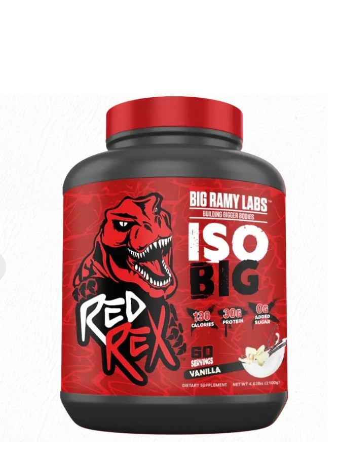 لحم بقري أحمر ريكس، بنكهة الفانيليا، 6 رطل