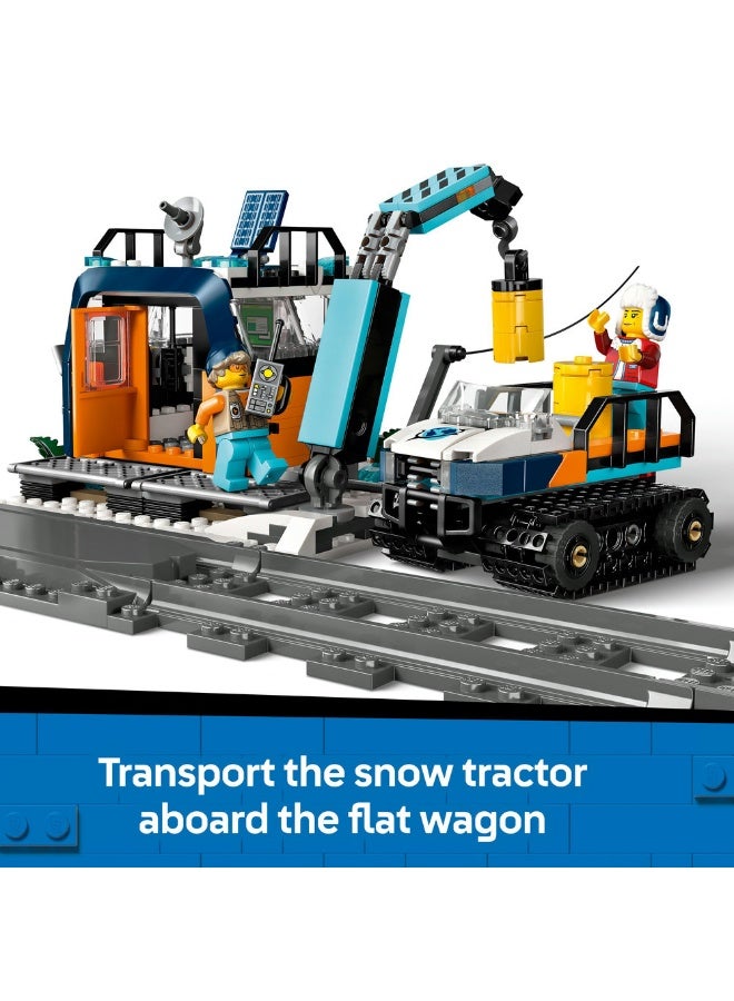 LEGO City Explorers’ Arctic Polar Express Train Set 60470 (Age 7+, 1517 Pieces) - Image 5