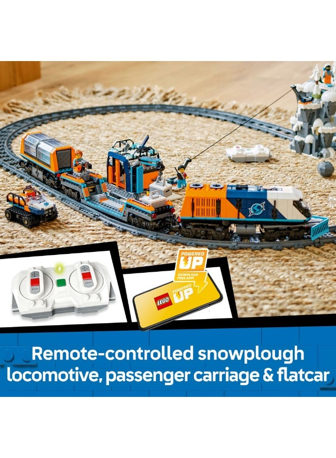 LEGO City Explorers’ Arctic Polar Express Train Set 60470 (Age 7+, 1517 Pieces) - Image 4