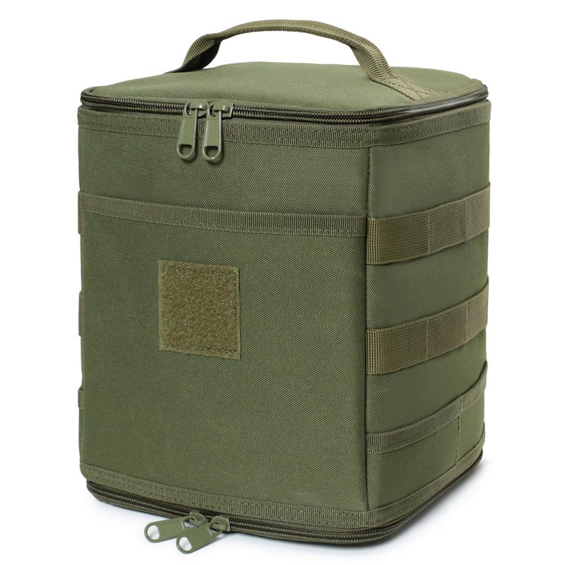 Lemubeane Tactical Camping Storage Bag 7L Utility Tote Bag Trunk Organizer OD Green - Image 2