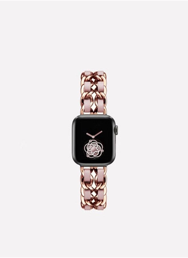 NIBEMINENT Suitable for Apple watch7 watchband chain  - Image 1