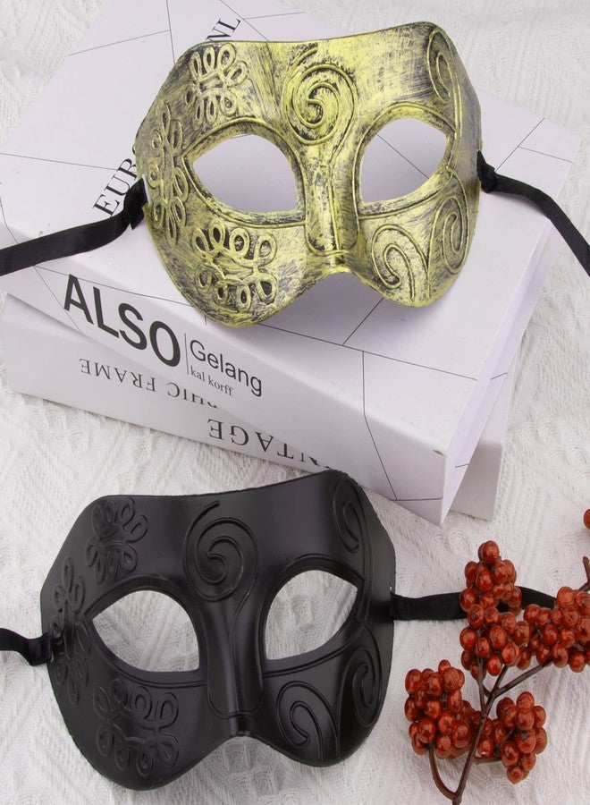 FEQO 48 Pieces Masquerade Masks Venetian Vintage Antique Masks Masquerade Eye Mask for Festival Canival Mardi Gras Party - Image 5