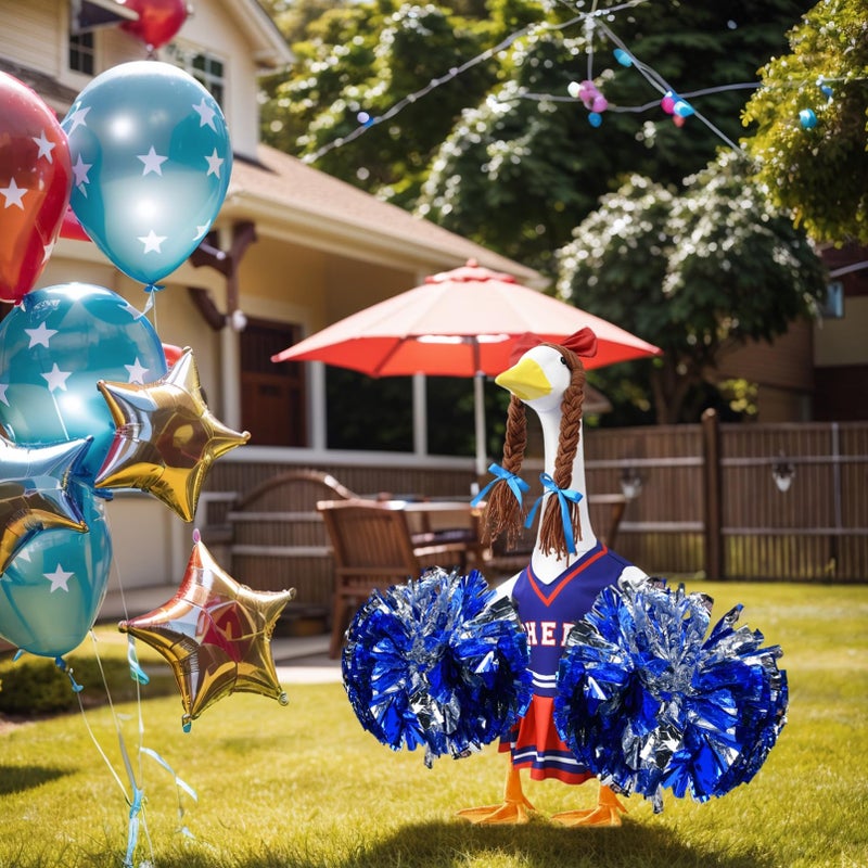 VIVOLOOM Sunflower Porch Goose Outfits Cute and Fun Porch Goose Clothes Fit 23â€ Geese for Lawn Yard and Patio Decoration - Image 5