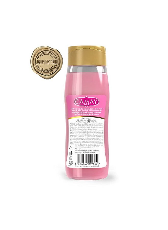 Camay - Paris Crème &Strawberry Shower Gel, Pink, 500 Ml - Image 1