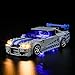 BRIKSMAX Led Lighting Kit for LEGO76917 2 Fast 2 Furious Nissan Skyline GTR R34 Compatible with Lego Building Blocks Model Not Include Lego Set - Image 2