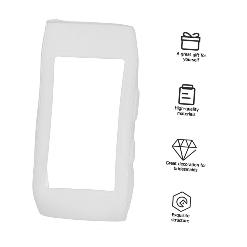 White TPU Protective Watch Case Cover Easy Install Unisex Fashion Accessory - Image 3