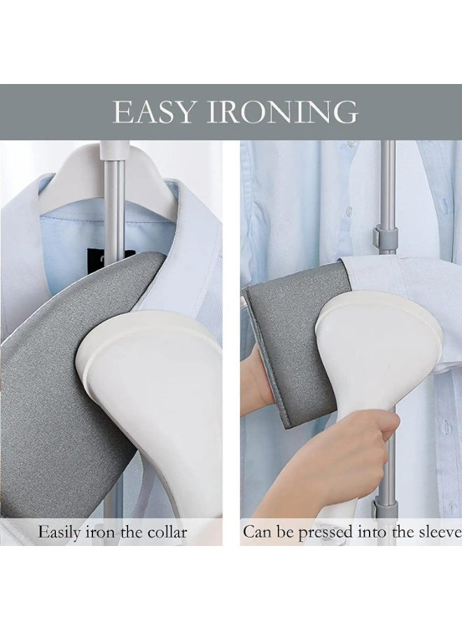 CMGTYYD Garment Steamer Ironing Gloves，Waterproof Anti Steam Glove，Anti Steam Mitt with Finger Loop Heat Resistant Ironing Board for Clothes  - Image 4