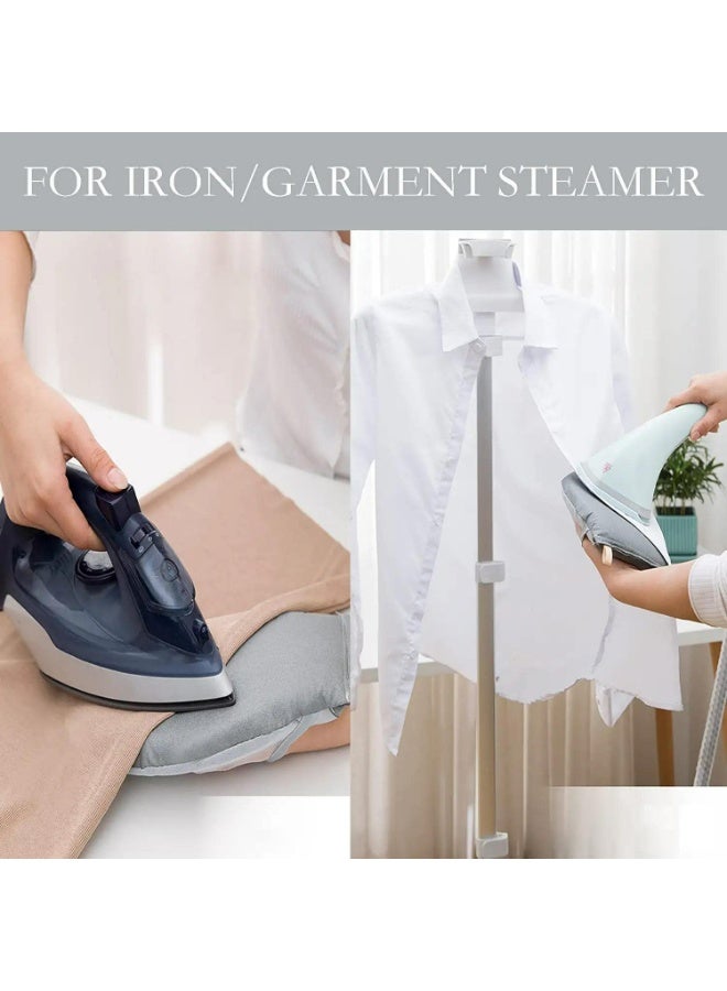CMGTYYD Garment Steamer Ironing Gloves，Waterproof Anti Steam Glove，Anti Steam Mitt with Finger Loop Heat Resistant Ironing Board for Clothes  - Image 5
