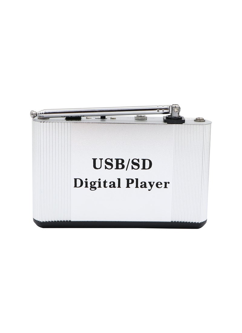 USB SD Digital Player Amplifier, White - Image 4