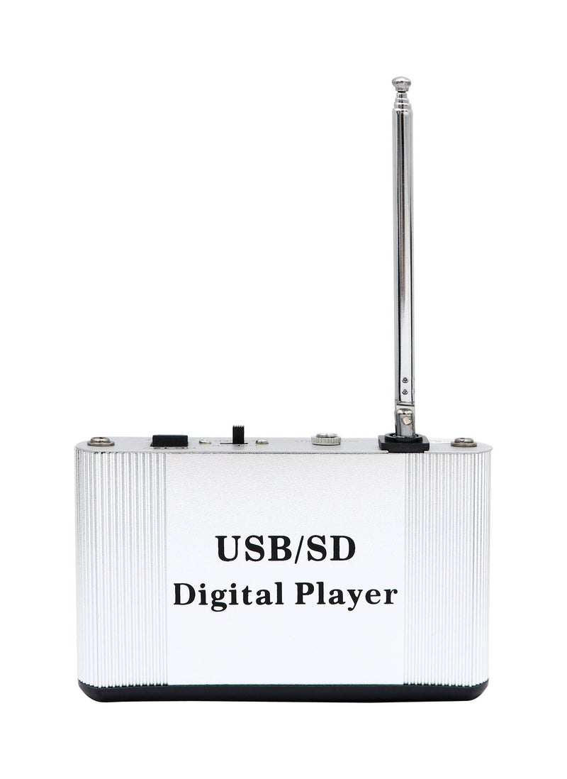 USB SD Digital Player Amplifier, White - Image 2