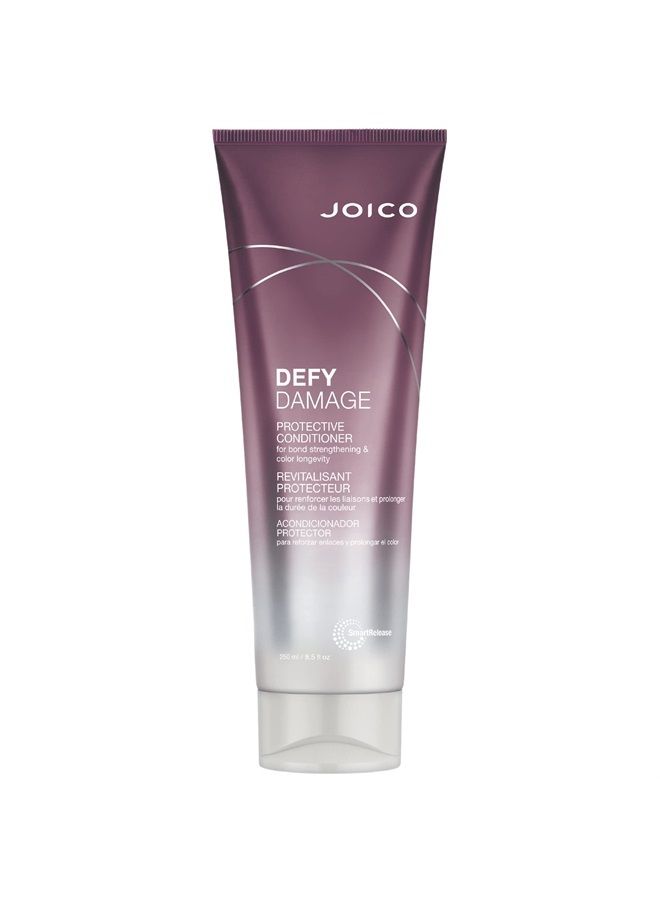 JOICO بلسم واقي ضد التلف | للشعر المعالج بالألوان | يقوي الروابط ويحافظ على لون الشعر | بزيت بذور المورينغا والأرجينين | 8.5 أونصة سائلة - Image 1