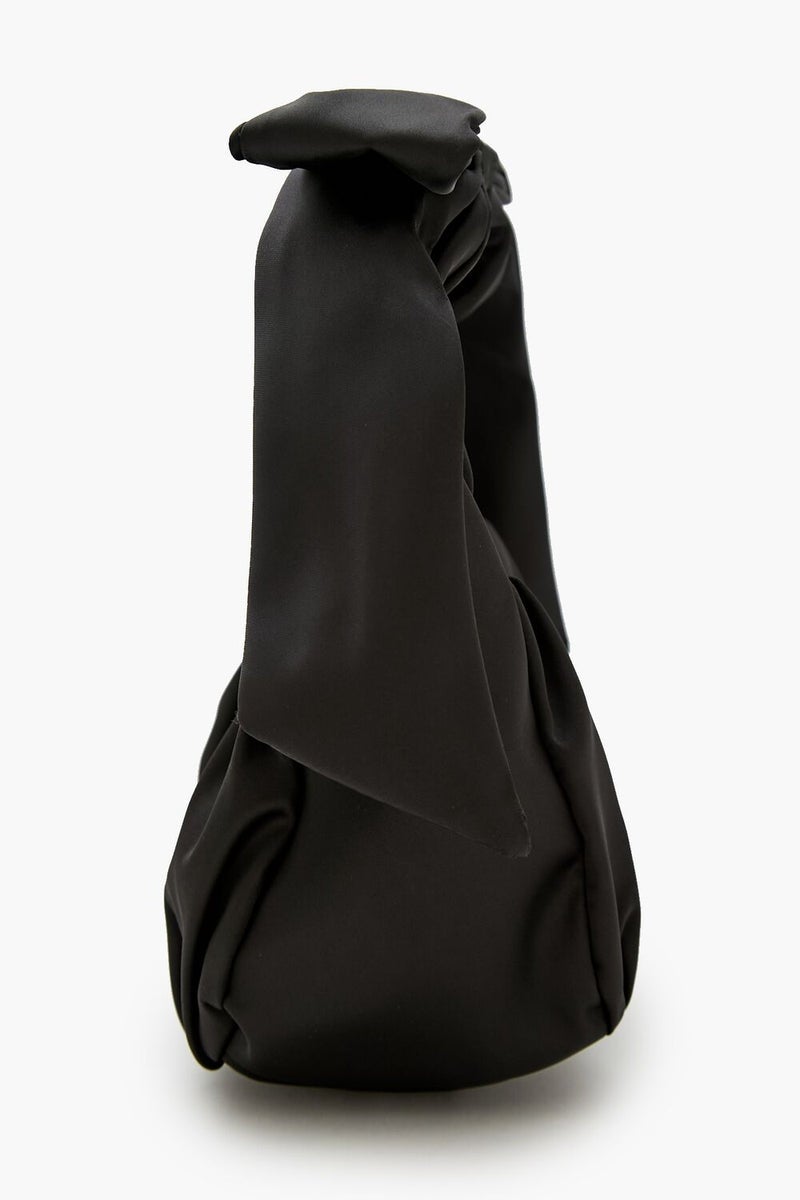 FOREVER 21 Knotted Satin Handbag - Image 4