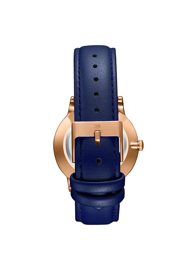 KENNETH SCOTT Kenneth Scott K23040-RLNN Men Analog Display Watch & Polyurethane Strap Blue  - Image 3