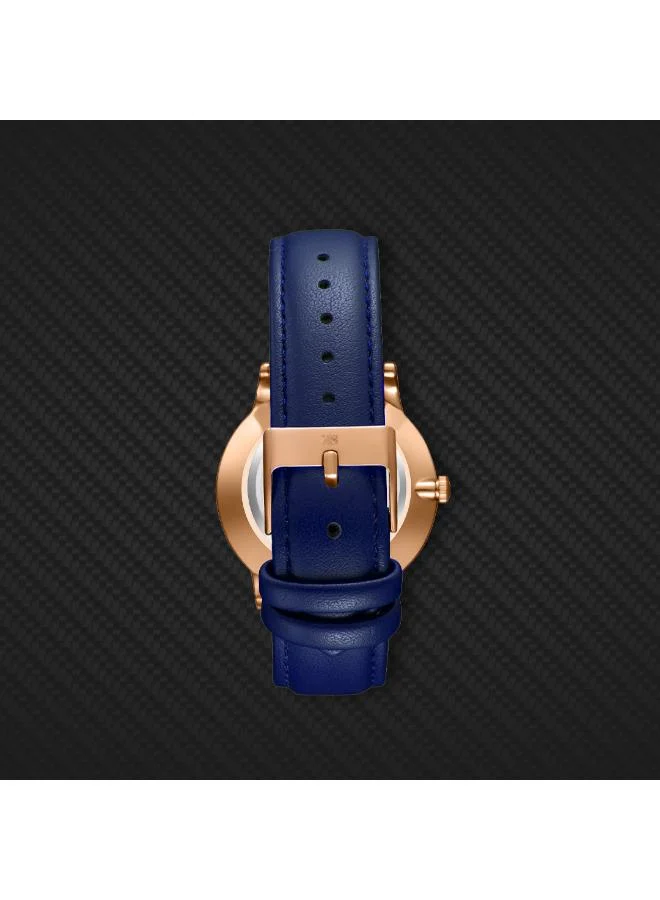 Kenneth Scott Blue Men's Polyurethane Analog Watch K23040-RLNN - 40 mm for Men | Best Price UAE