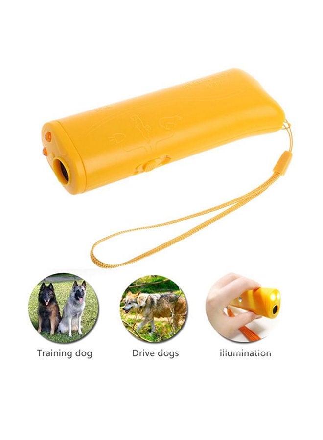 NIBEMINENT Ultrasonic Dog Repeller And Trainer Device Yellow 5 x 1.8 1inch - Image 3