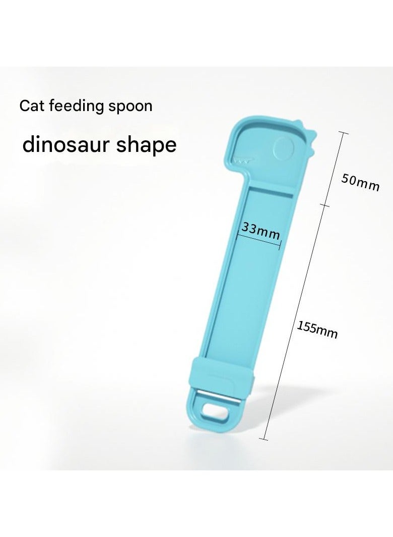 Goolsky Curly Tail Cat Treat Feeding Spoon One-Handed Squeezer Cat Treat Extruder Special Spoon for Pet Snacks​ - Image 3