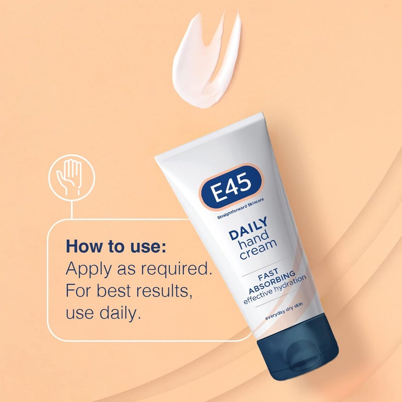 E45 Dermatological Moisturising Hand Cream - 50ml for Dry Skin - Image 4