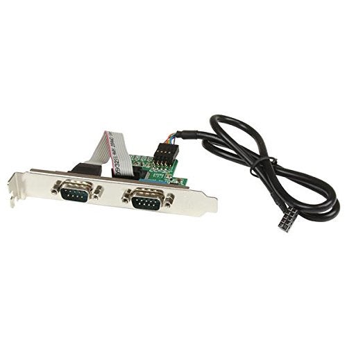 StarTech.com Motherboard Serial Port - Internal - 2 Port - Bus Powered - FTDI USB to Serial Adapter - USB to RS232 Adapter , TAA (ICUSB232INT2) - Image 2