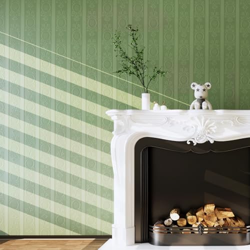 JiffDiff Wallpaper Peel and Stick Textured,3D Embossed Wall Paper Stick on Wallpaper Modern Waterproof Self Adhesive Contact Paper(17.3" x 120") - Image 4