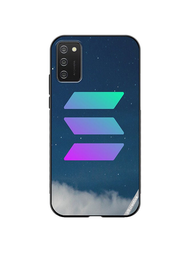 VR CREATIVE Protective Case Cover For Samsung Galaxy A02s Solana Design Multicolour - Image 1