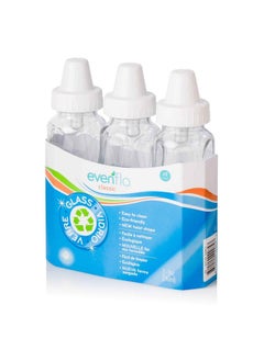 evenflo Evenflo Feeding Classic Twist Glass - 8oz, 3pk  - Image 2